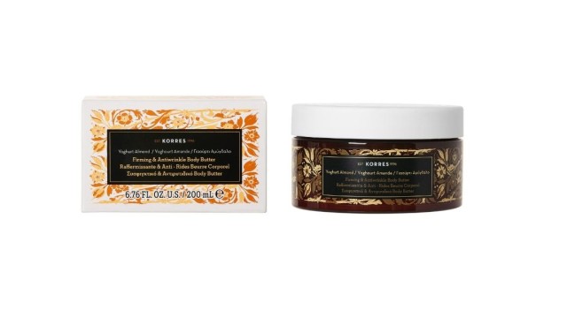 Korres Συσφιγκτικό & Αντιρυτιδικό Body Butter Σώματος με Γιαούρτι και Αμύγδαλο 200ml