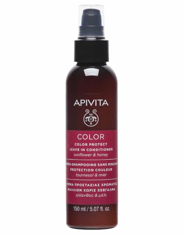 Apivita Color Protect Leave in Contitioner με Ηλίανθο & Μέλι 150ml