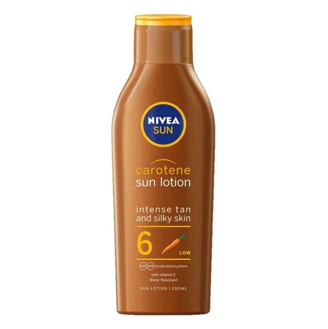 NIVEA SUN Carotene Lotion SPF 6, 200ml