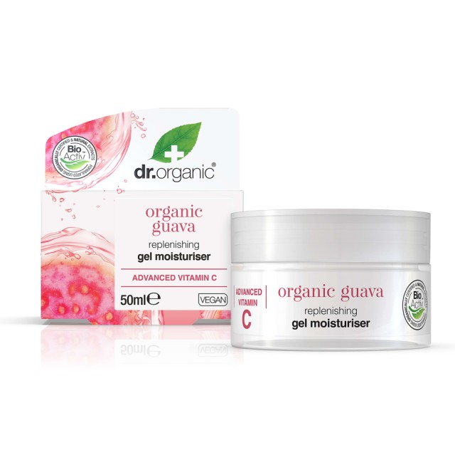 Dr.Organic Guava Gel Moisturiser Ενυδατική Κρέμα Προσώπου 50ml