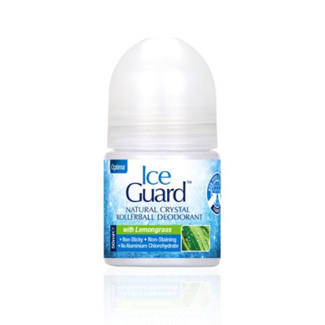 OPTIMA Ice Guard Rollerball Deodorant με Λεμονόχορτο 50ml