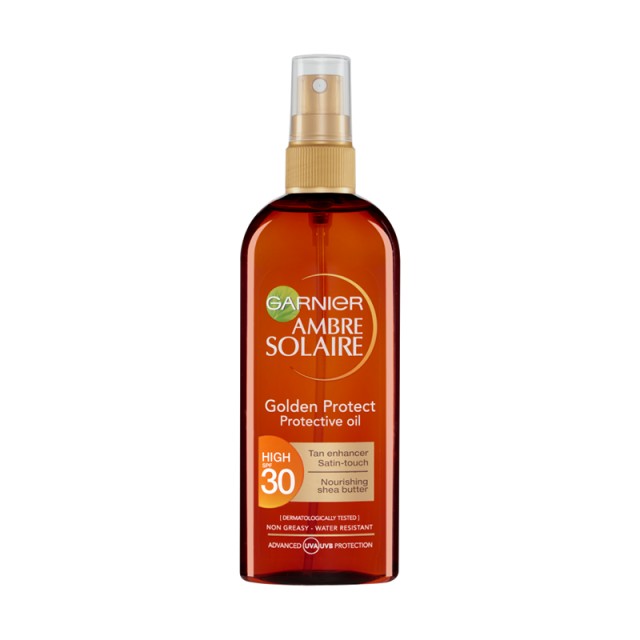 Garnier Ambre Solaire Λάδι Μαυρίσματος με προστασία SPF30 150ml