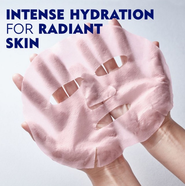 Nivea Rose Touch Ενυδατική Μάσκα Προσώπου 1τμχ