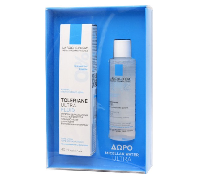 La Roche Posay Set Toleriane Ultra Fluid 40ml + Δώρο Eau Micellaire Ultra 50ml