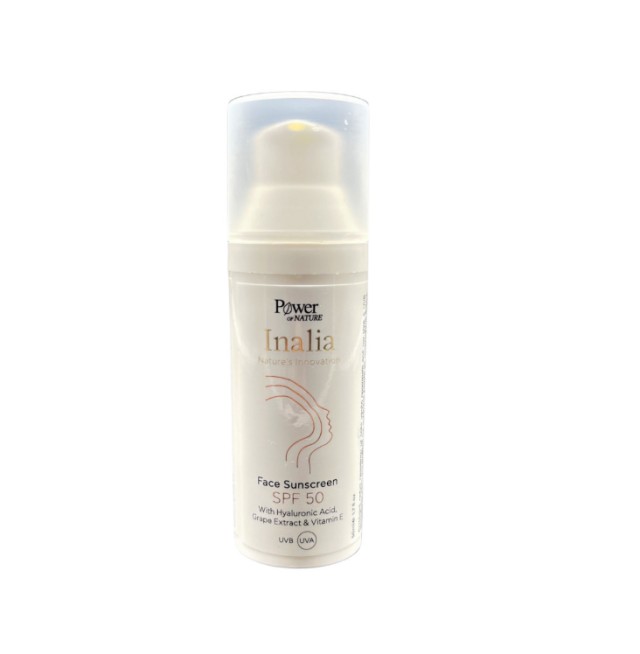 Power Health Inalia Face Sunscreen Αντηλιακό Προσώπου με SPF50 50ml