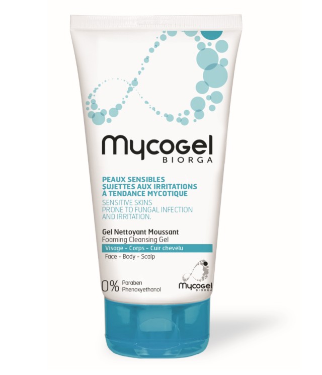 BAILLEUL-BIORGA MYCOGEL GEL NETTOYANT MOUSSANT 150ML