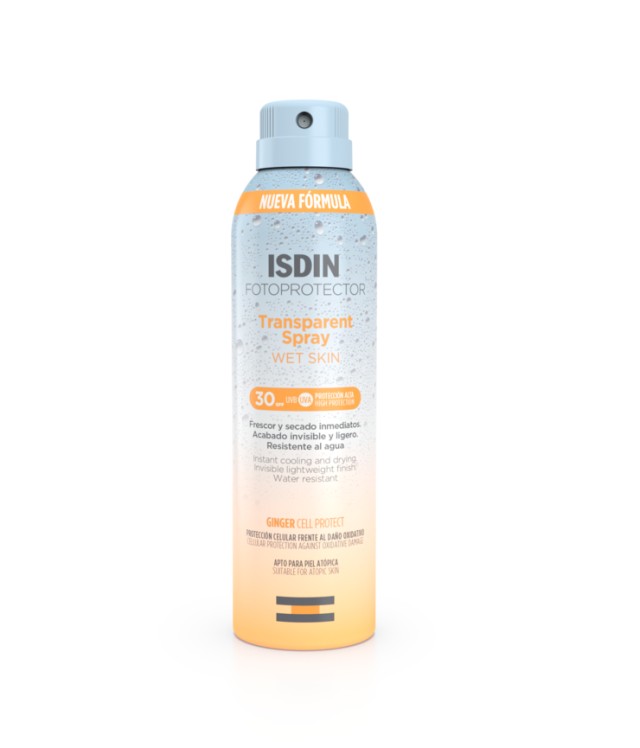 Isdin Fotoprotector Transparent Spray Wet Skin SPF30 250ml