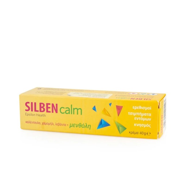 Epsilon Health Silben Calm Cream Κρέμα κατά των Ερεθισμών & των Τσιμπημάτων 40g