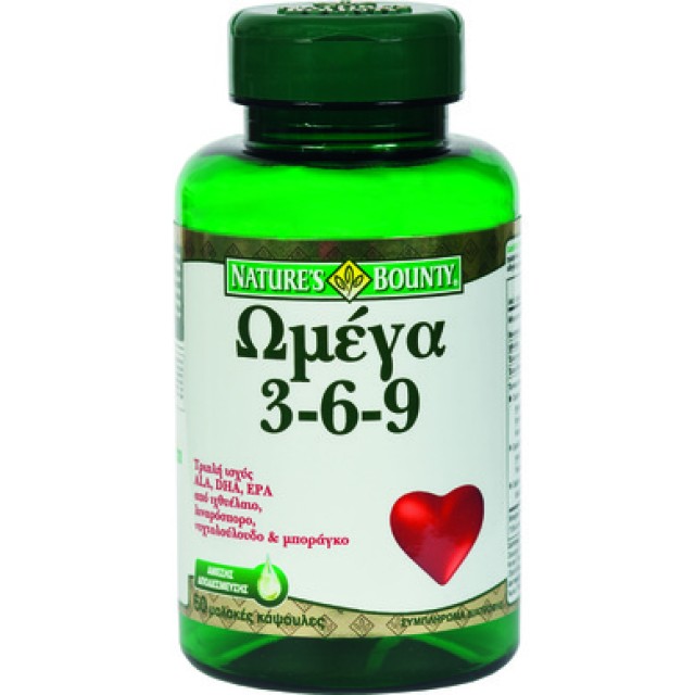 Nature's Bounty Ωμέγα 3-6-9 60softgels