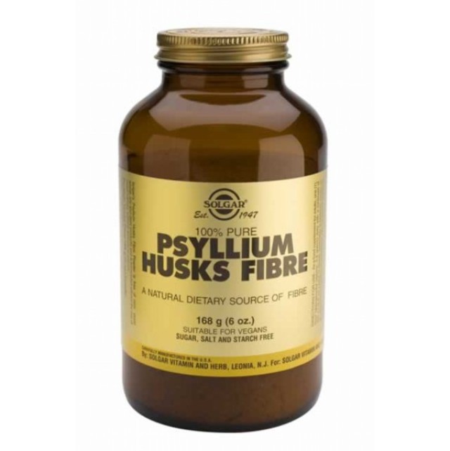 SOLGAR PSYLLIUM HUSKS FIBRE POWDER 168GR