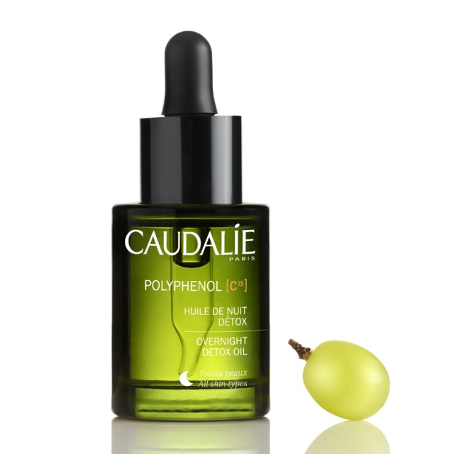 CAUDALIE POLYPHENOL (C15) Overnight Detox Oil 30ml