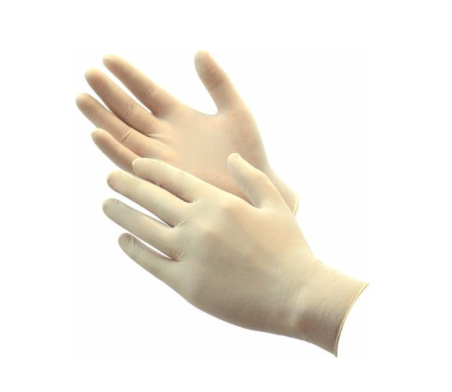 Alfashield Εξεταστικά Γάντια Latex μιας Χρήσης Χωρίς Πούδρα Large 100τμχ