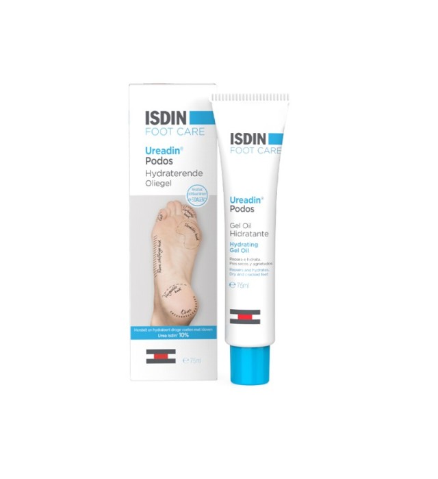 Isdin Foot Care Ureadin Podos Hydrating Gel Oil Θεραπεία Ποδιών 75ml