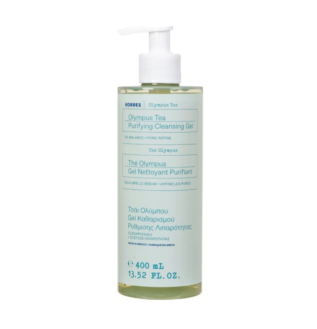 Korres Olympus Tea Purifying Cleansing Gel 400ml