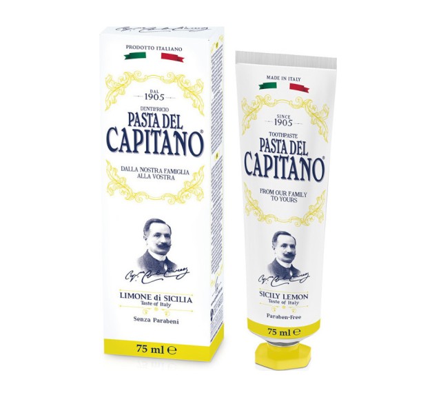 PASTA DEL CAPITANO Φυτικό εκχύλισμα Λεμονιού 75ml - Sicily lemon