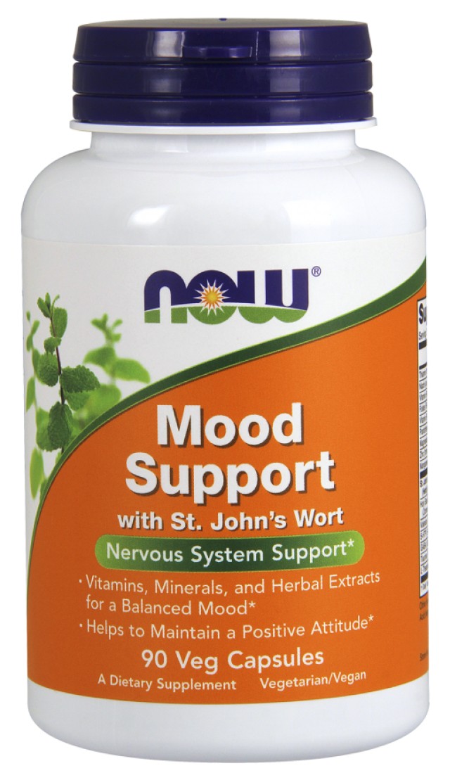 Now Foods Mood Support With St John'S Wort, 90 Veget.caps