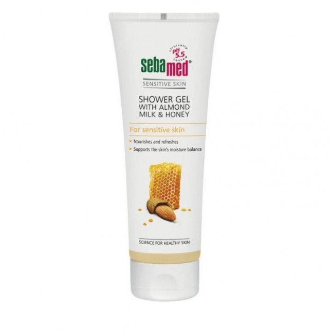 Sebamed Sensitive Skin Shower Gel With Almond Milk & Honey 250ml