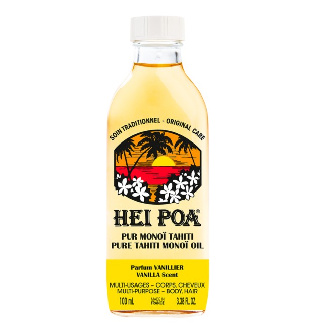 Hei Poa Pure Tahiti Monoi Oil Vanilla  Λάδι Monoi με Άρωμα Βανίλια 100ml