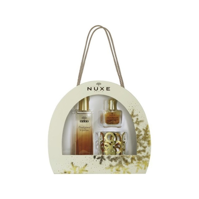 Nuxe Luxury Set Χριστουγεννιάτικο σετ Prodigieux le Parfum 50ml+ Huile Prodigieuse 10ml + ΔΩΡΟ Βραχιόλι