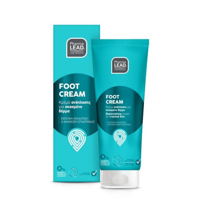 Pharmalead Foot Cream Κρέμα Εντατικής Ενυδάτωσης & Ανανέωσης Πoδιών 75ml