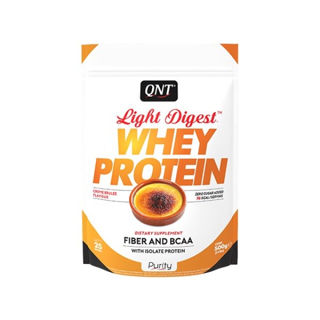 QNT Light Digest Whey Protein Creme brulee 500gr