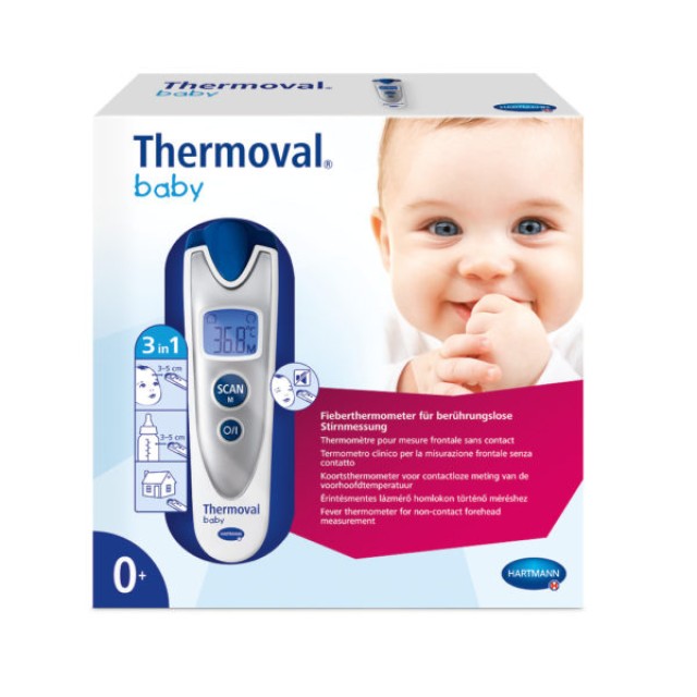 Hartmann θερμόμετρο μετώπου Thermoval Baby Sense 1τμχ (925092)