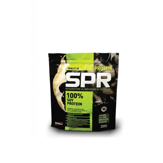 Ethicsport Protein SPR Vanilla 100% Φυτική Πρωτεΐνη από Φυσική Σόγια με Γεύση Βανίλια 500gr