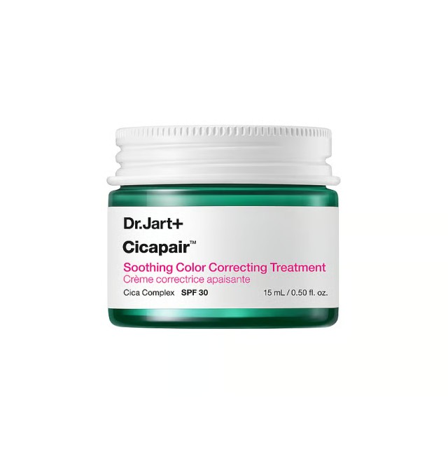 Dr. Jart+ Cicapair Soothing Color Correcting Treatment  SPF30 Κρέμα Προσώπου Ημέρας κατά της Ερυθρότητας 15ml