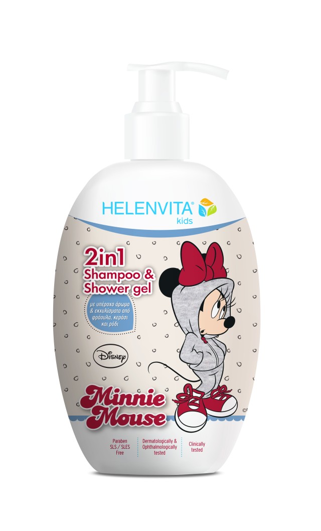 Helenvita Kids Minnie Mouse 2 in 1 Shampoo & Shower Gel 500ml