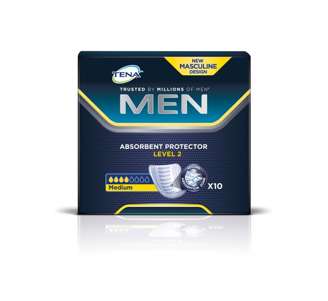 Tena Men Absorbent Protector Level 2 Medium 10τμχ