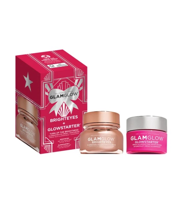 Glamglow Set Turn up the Brightness Brighteyes Eye Cream 15ml + Glowstarter Mega Illuminating Moisturizer 15ml