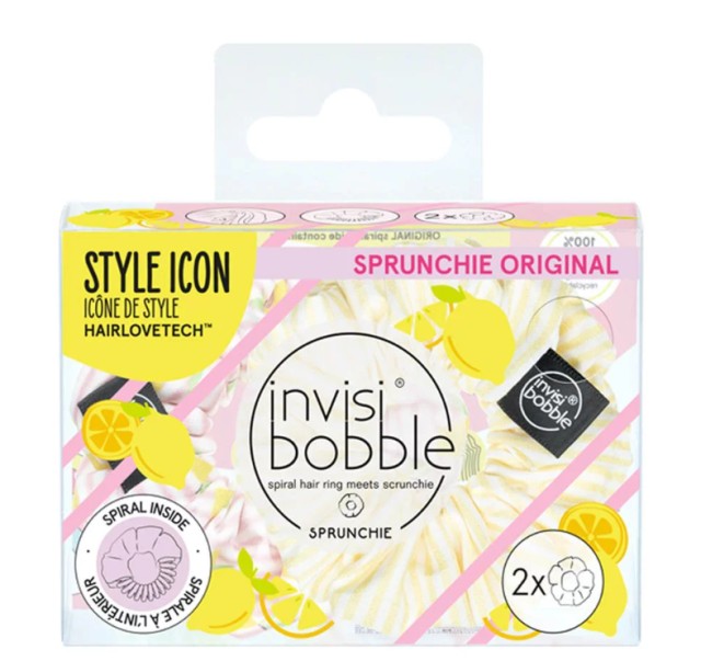 Invisibobble Sprunchie Original Style Icon Fruit Fiesta Simply The Zest 2τμχ