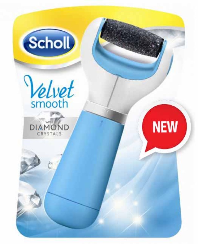 Scholl Velvet Soft Diamond Ηλεκτρική Λίμα (Νέο Προιόν), 1 τμχ