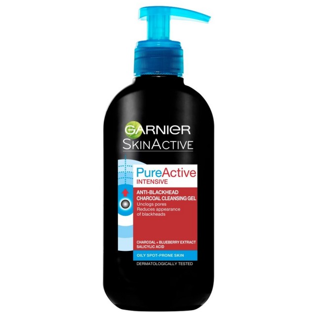 Garnier Skin Naturals Pure Active Charcoal 200ml