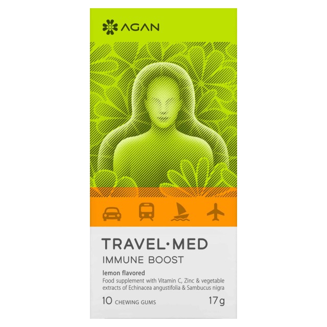 Agan Travel-Med Immyne Boost 10 chewing gums