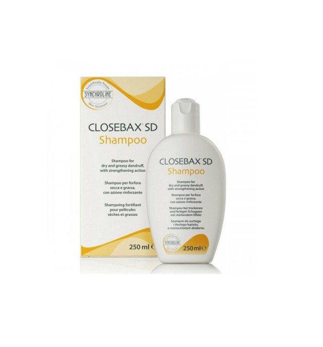 Synchroline Closebax Sd Shampoo Σαμπουάν για Μαλλιά με Λιπαρή ή Ξηρή Πιτυρίδα 250ml