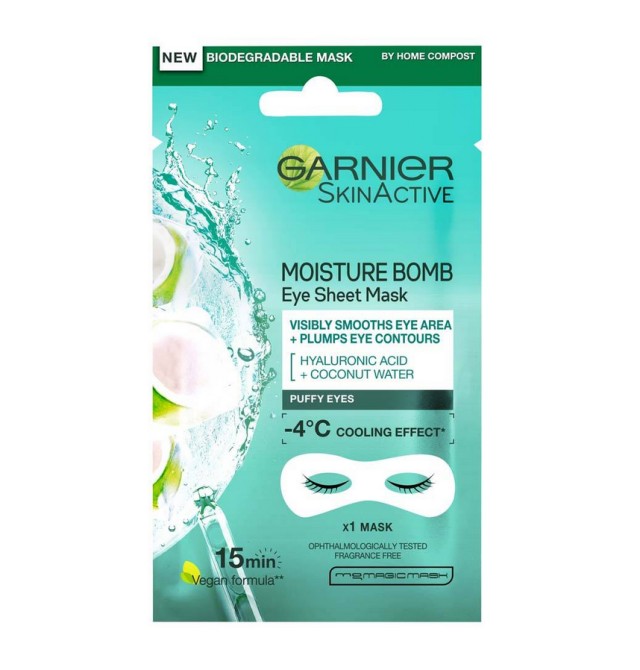 Garnier SkinActive Moisture Bomb Eye Sheet Mask 6gr
