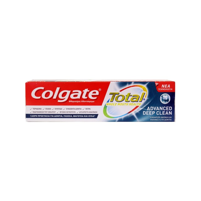 Colgate Total Advanced Deep Clean Οδοντόκρεμα για 12ωρη Προστασία 75ml