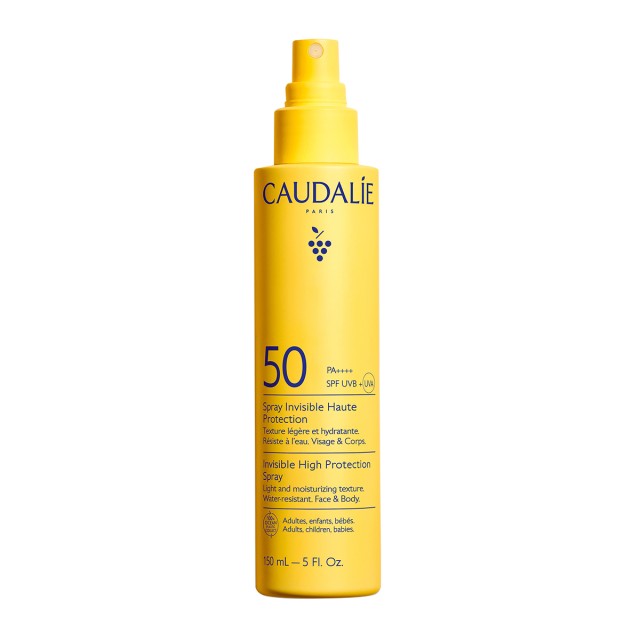Caudalie Invisible High Protection Αντηλιακό Spray για Πρόσωπο & ΣώμαSPF50 150ml