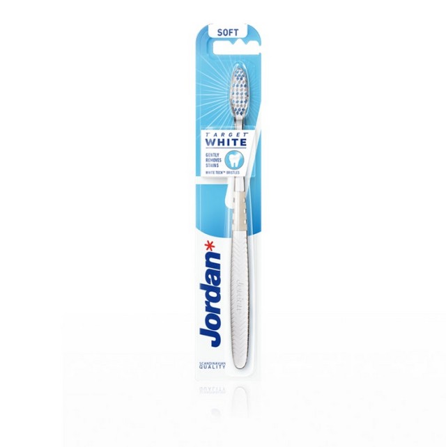 JORDAN Target White Toothbrush Soft 1pc.