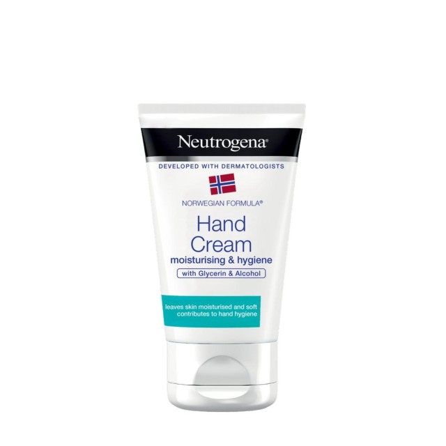 Neutrogena Hand Cream Moisturising & Hygiene With Glycerin & Alcohol 50ml