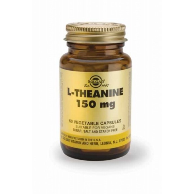 SOLGAR L-THEANINE 150MG 60CAP