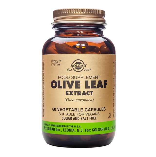 SOLGAR SFP OLIVE LEAF EXTRACT 60VCAP