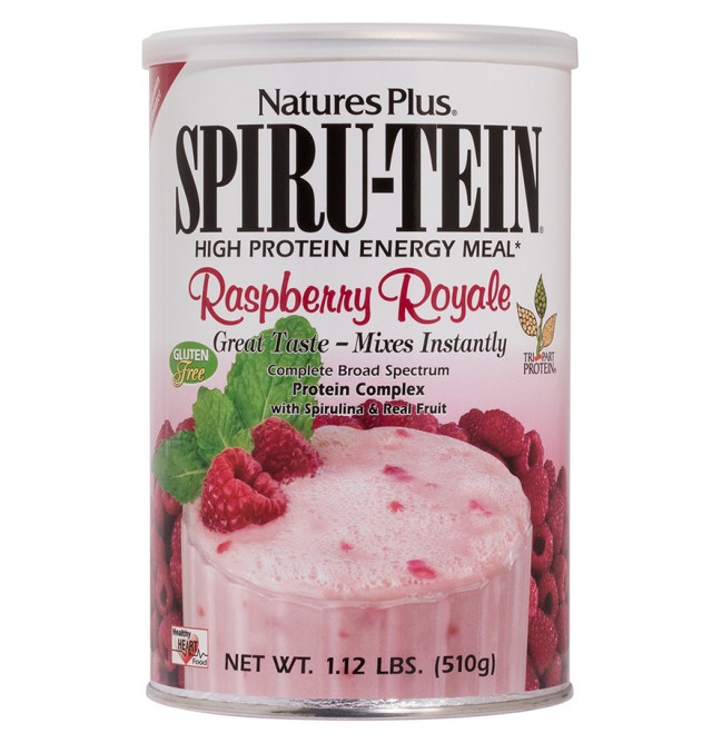 Nature's Plus SPIRU-TEIN RASPBERRY ROYALE, 510G