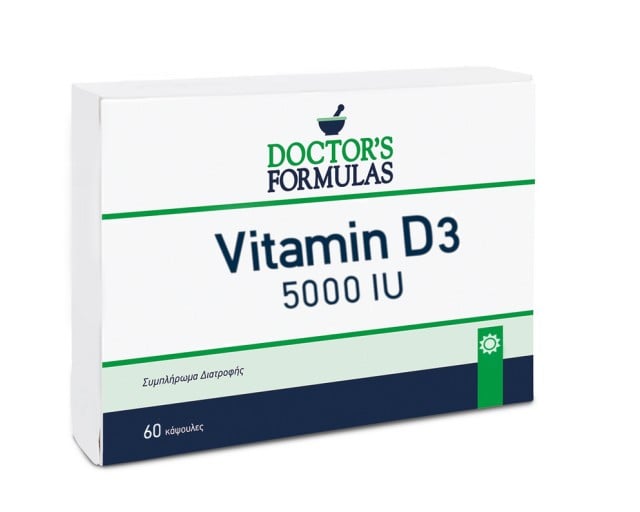 Doctor's Formulas Vitamin D3 5000IU 125mg 60 soft caps