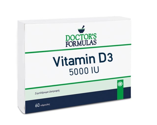 Doctor's Formulas Vitamin D3 5000IU 125mg 60 soft caps