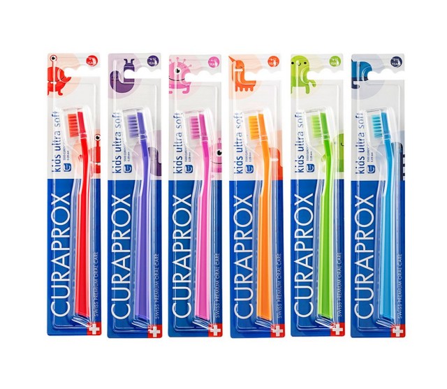 Curaprox CS 5500 Ultra Soft Kids Toothbrush Παιδική Μαλακή Οδοντόβουρτσα 4-12ετών 1τμχ