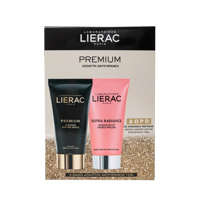 Lierac Premium Set le Masque Ant-Age Absolu 75ml + Δώρο Supra Radiance Masque Eclat Double Peeling 75ml