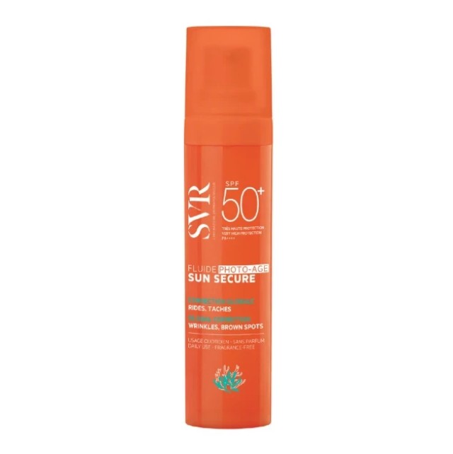 SVR Sun Secure Fluide Photo-Age SPF50+ Αντιγηραντικό Αντηλιακό Προσώπου 40ml