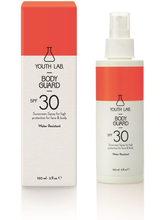 Youth Lab Body Guard SPF30 Sunscreen Spray for Face & Body 150ml